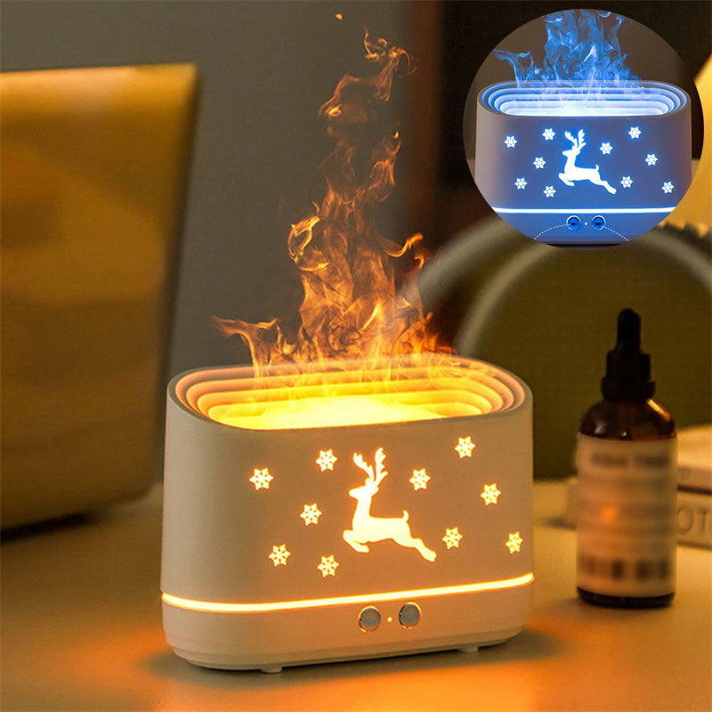 Elk Flame Humidifier Diffuser - Relaxing Cozy Home