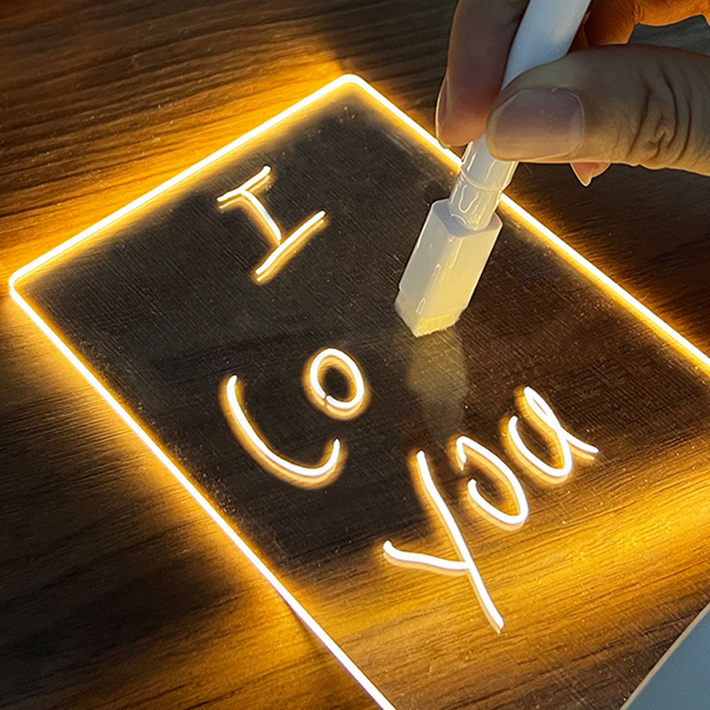 Creative LED Message Board - Relaxing Cozy Home