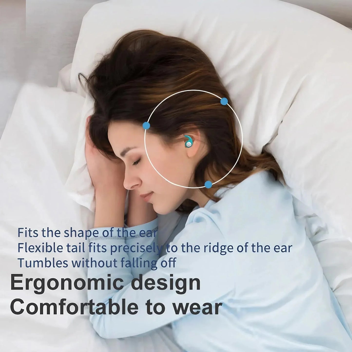 Silicone Noise-Canceling Earplugs - Relaxing Cozy Home