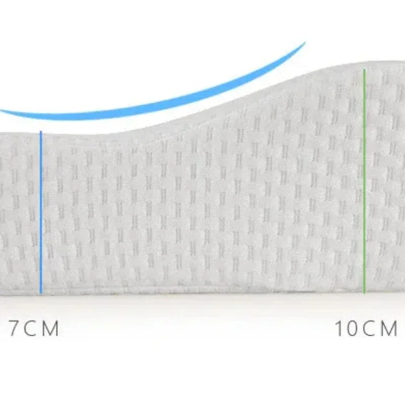 White Memory Foam Pillow - Relaxing Cozy Home