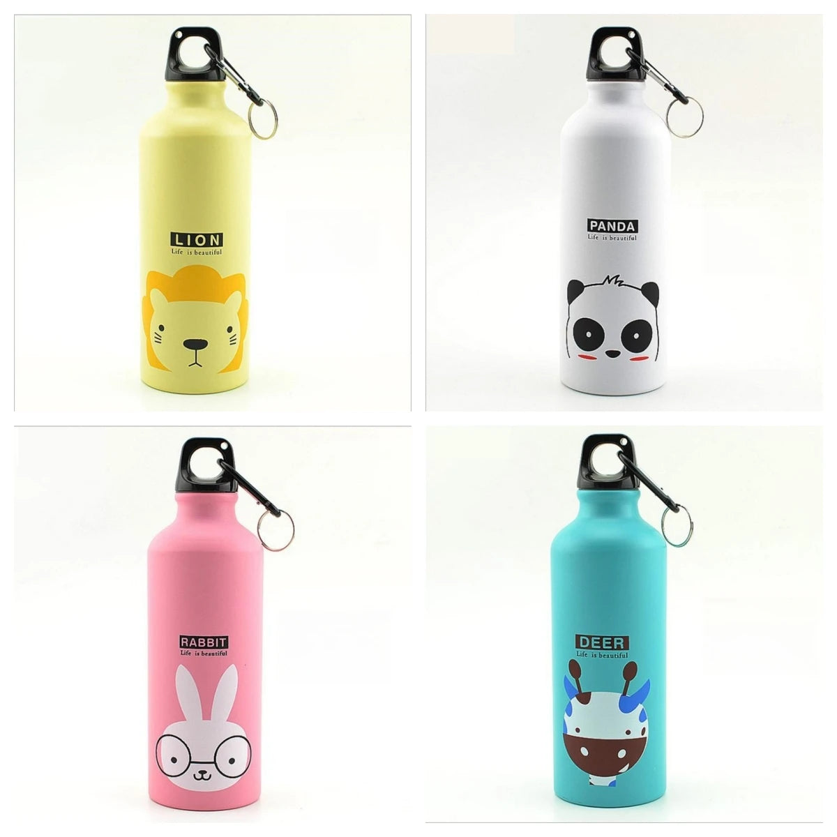 Lovely Animals Kids Water Bottle - Relaxing Cozy Home