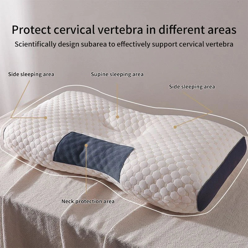 Cervical Neck Support Pillow - Relaxing Cozy Home