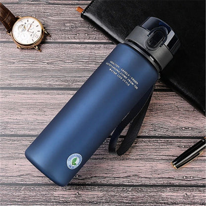 Leak Proof Sports Bottle - Relaxing Cozy Home