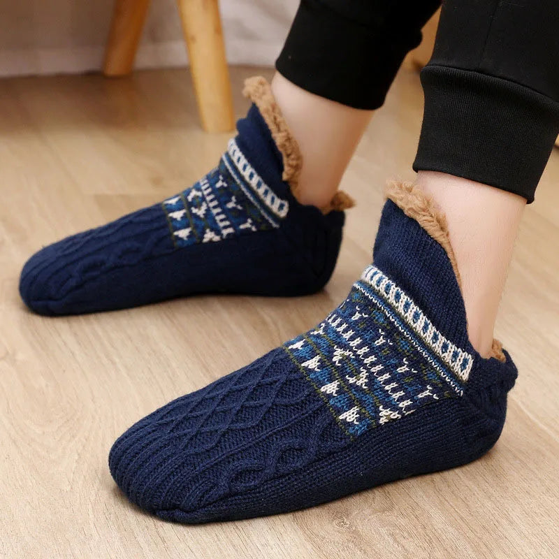 Warm Winter Floor Socks - Relaxing Cozy Home