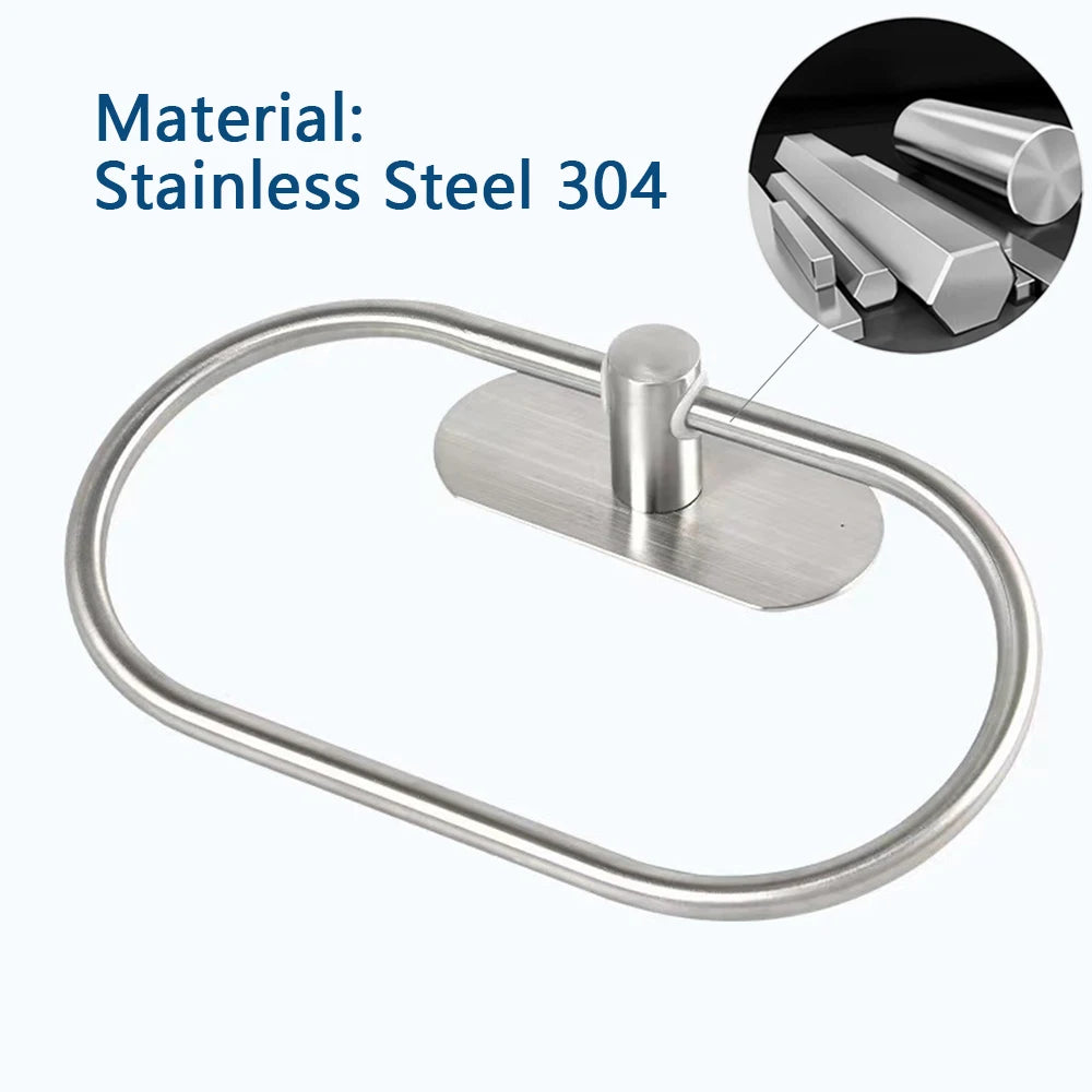 Stainless Steel Towel Holder - Relaxing Cozy Home