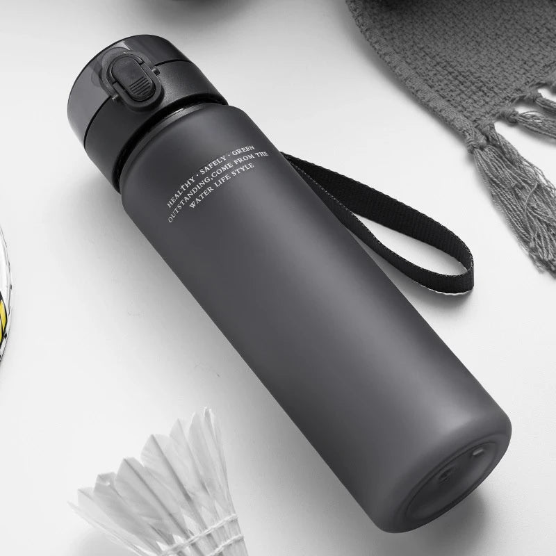 Leak Proof Sports Bottle - Relaxing Cozy Home