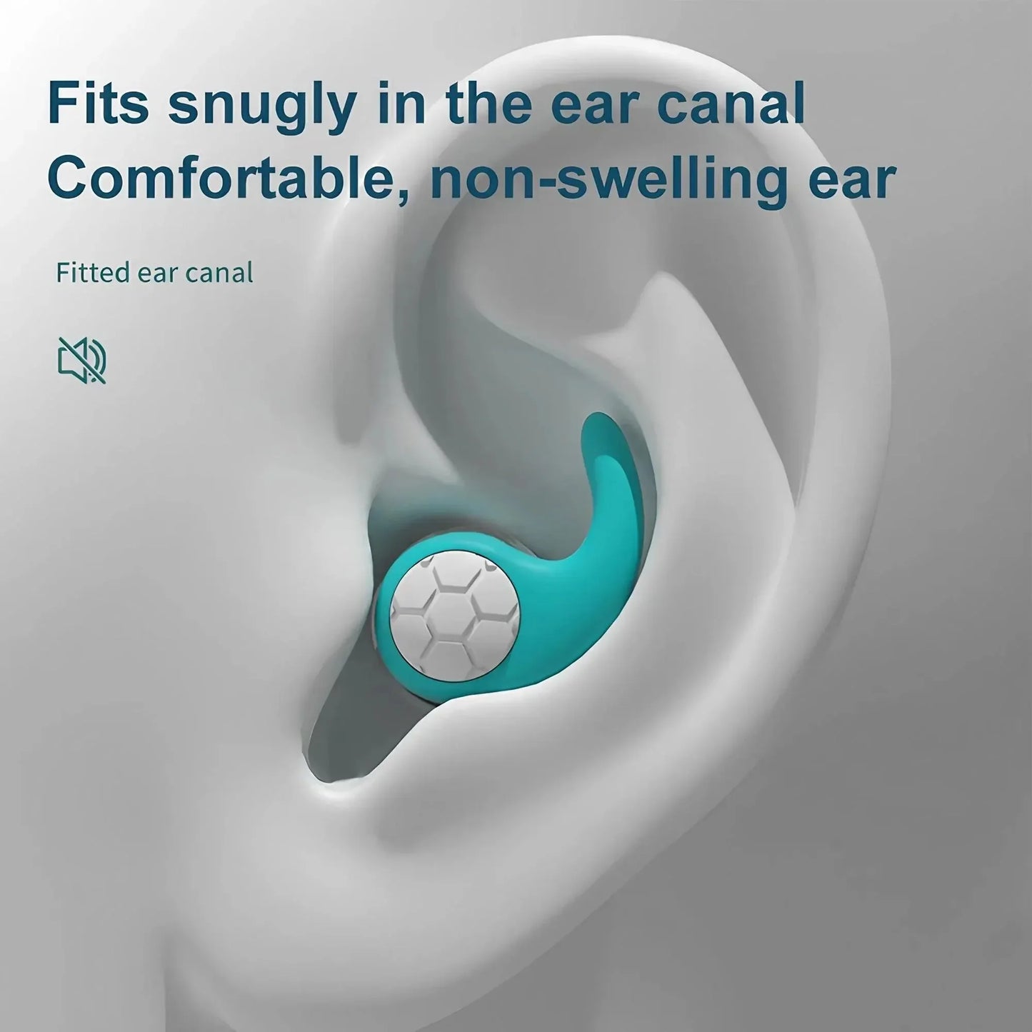 Silicone Noise-Canceling Earplugs - Relaxing Cozy Home