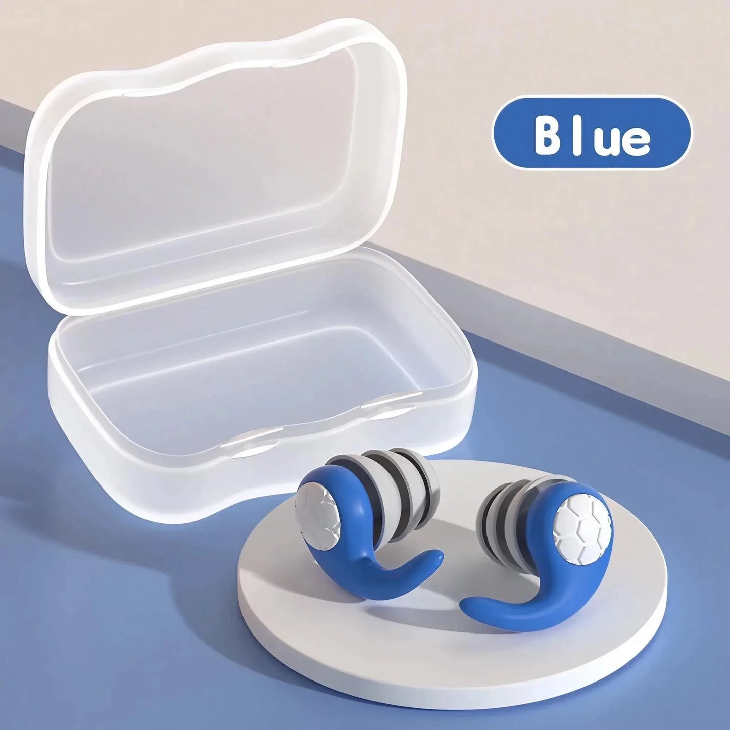 Silicone Noise-Canceling Earplugs - Relaxing Cozy Home