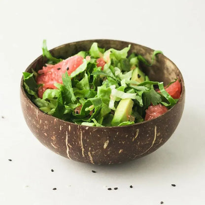 Coconut Shell Serving Bowls - Relaxing Cozy Home