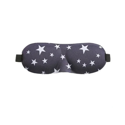 3D Soft Eye Mask - Travel Sleep Aid - Relaxing Cozy Home