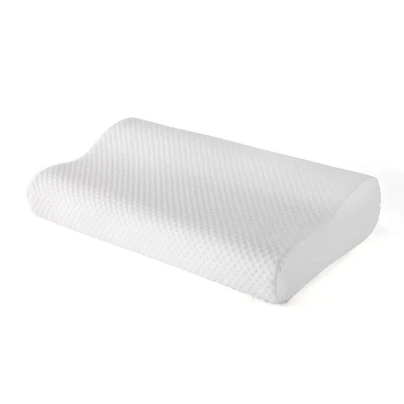 White Memory Foam Pillow - Relaxing Cozy Home