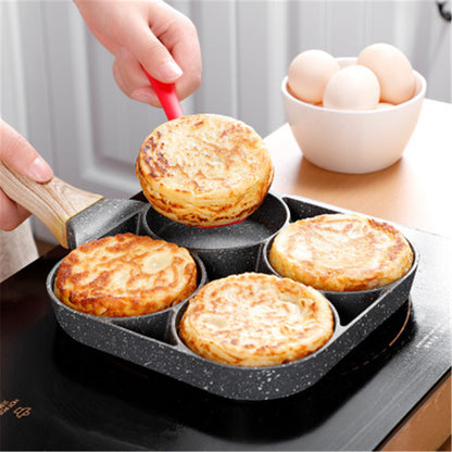 Four Hole Omelette Pan - Relaxing Cozy Home