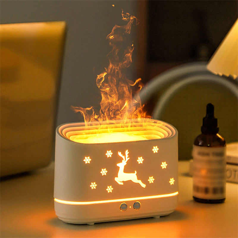 Elk Flame Humidifier Diffuser - Relaxing Cozy Home