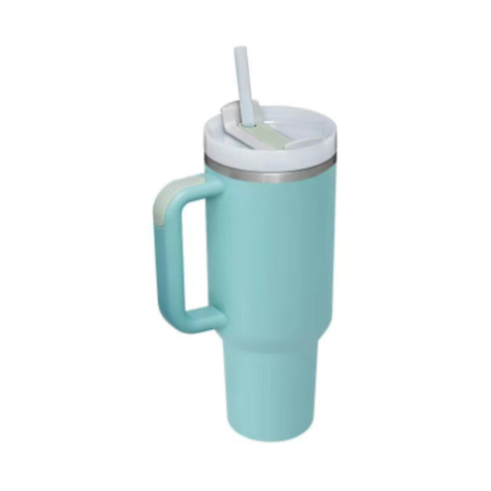 Insulated Tumbler with Handle - Relaxing Cozy Home